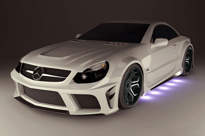 MEC Design präsentiert extremes SL Widebody-Kit für den Mercedes-Benz Type R230