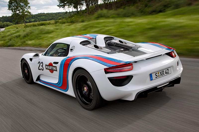 Porsche 918 Spyder Martini-Racing.